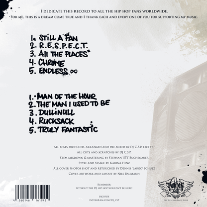 DJ C.S.P. - STILLaFAN [Ltd. Gatefold 12" gold/white cornetto effect vinyl]