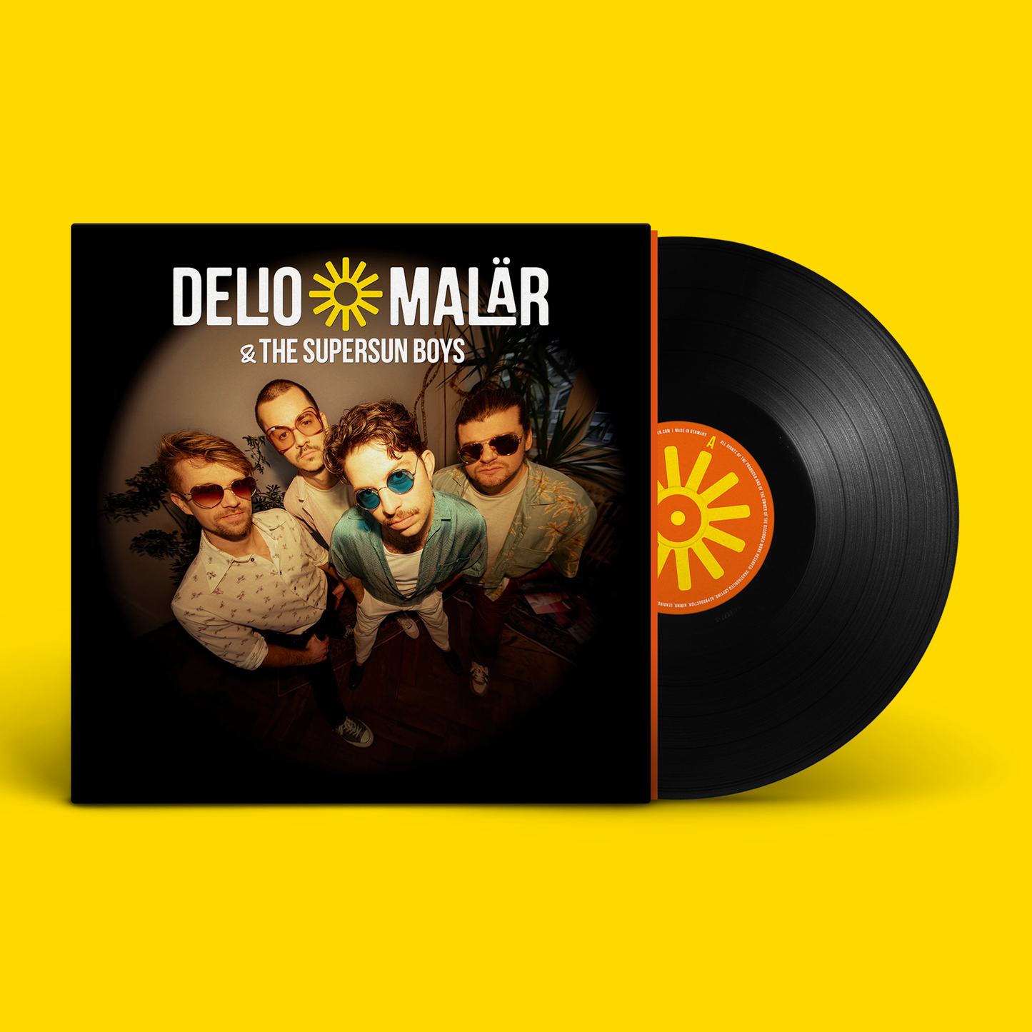 Delio Malär & the Supersun Boys [12" Vinyl]