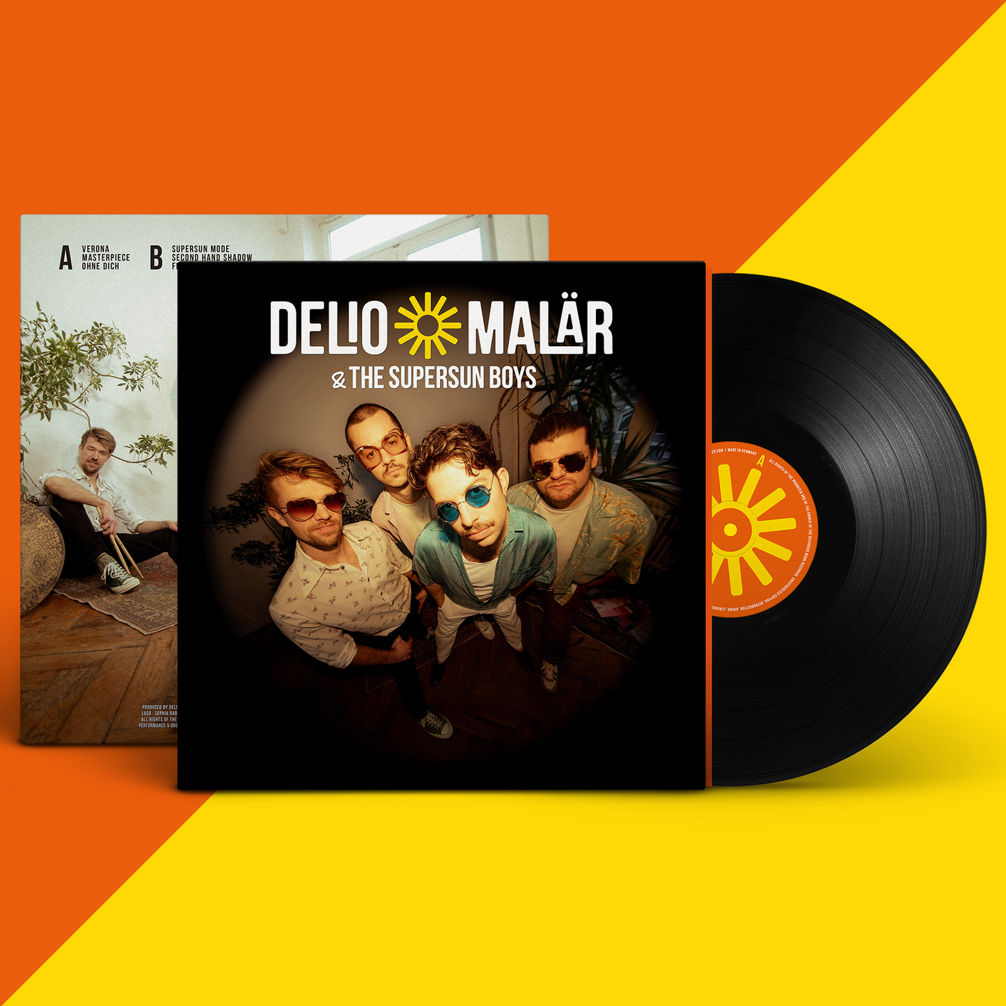 Delio Malär & the Supersun Boys [12" Vinyl]