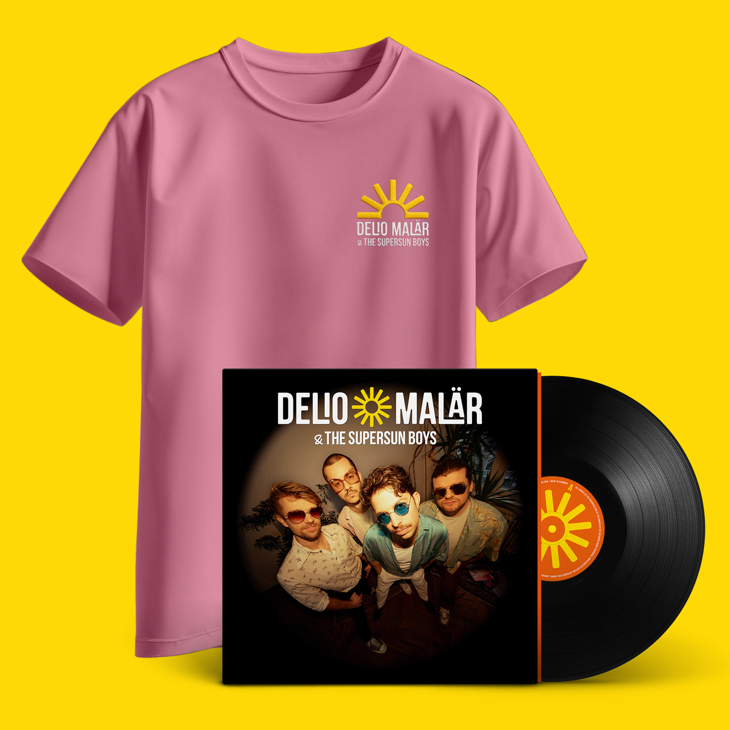 Delio Malär & the Supersun Boys [12" Vinyl]