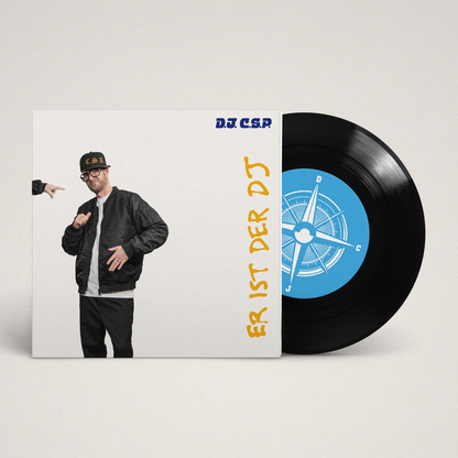 DJ C.S.P. & MC Strahlemann - Er Ist Der DJ, Ich Bin Der Rapper [7" Gatefold Vinyl]