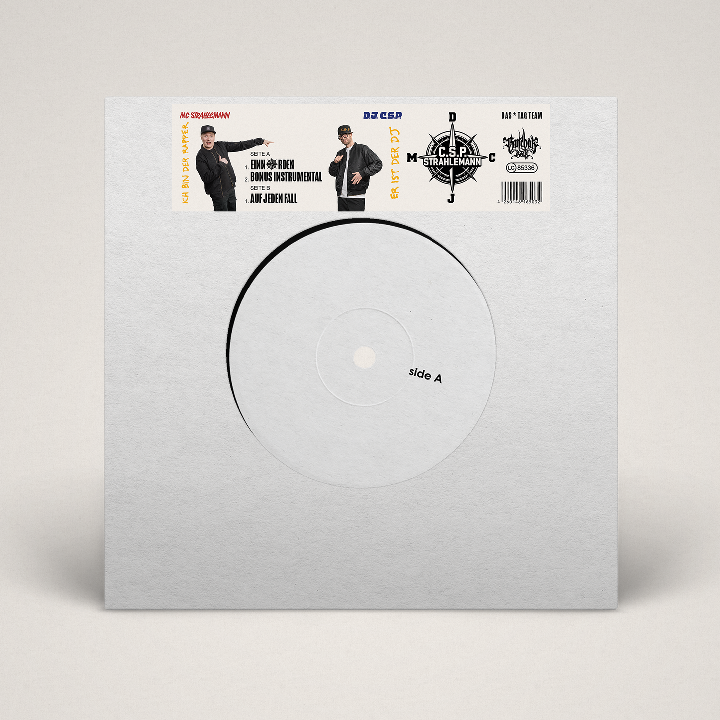 DJ C.S.P. & MC Strahlemann - Er Ist Der DJ, Ich Bin Der Rapper [Testpressung Bundle 7" Vinyl]