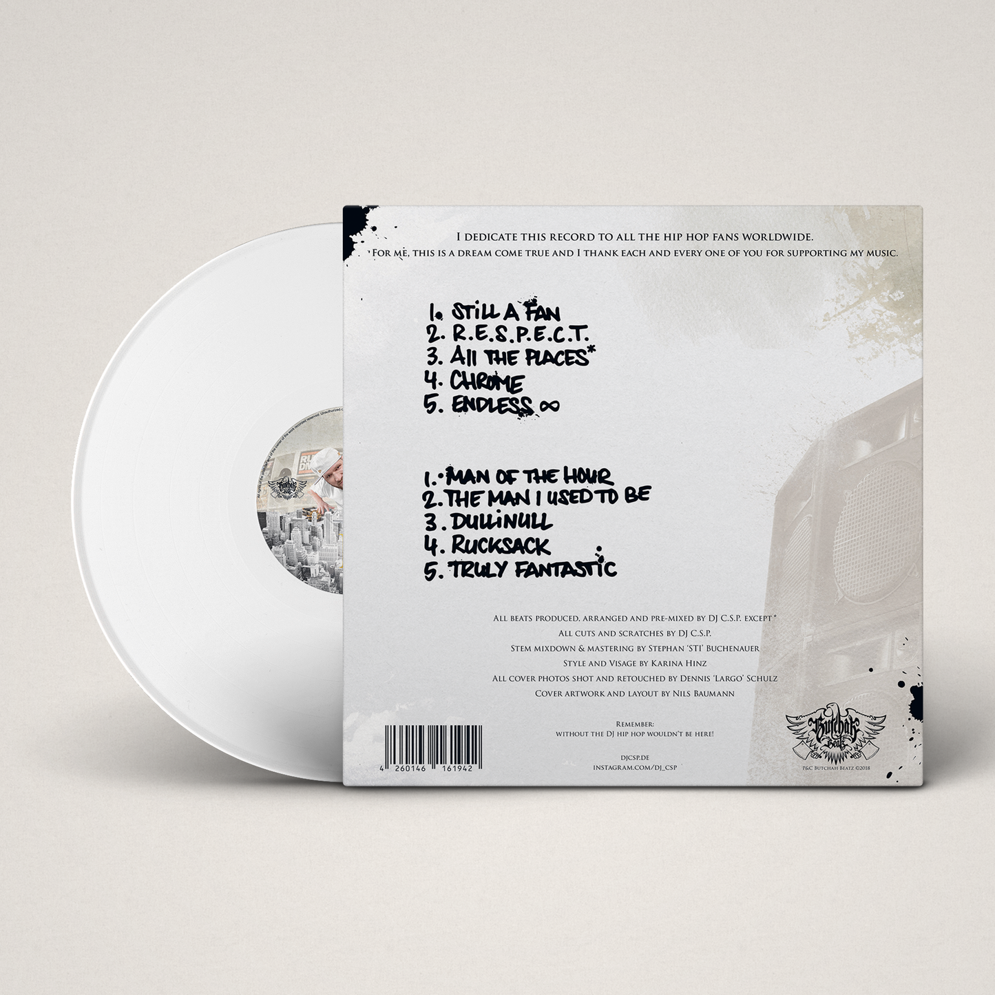 DJ C.S.P. - STILLaFAN [Ltd. Gatefold 12" white vinyl]