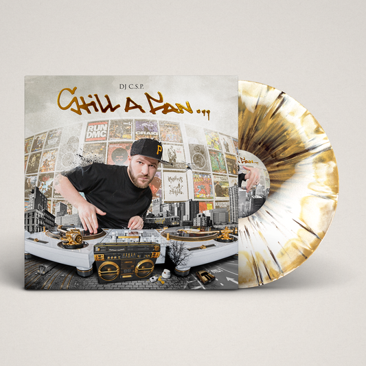 DJ C.S.P. - STILLaFAN [Ltd. Gatefold 12" white/gold A/B-side black splatter vinyl]