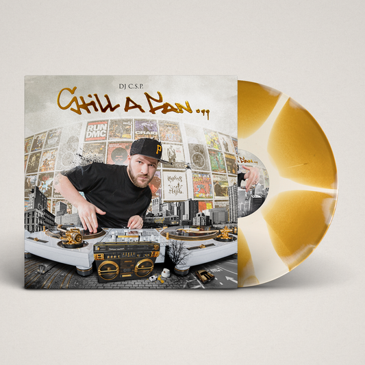 DJ C.S.P. - STILLaFAN [Ltd. Gatefold 12" gold/white cornetto effect vinyl]