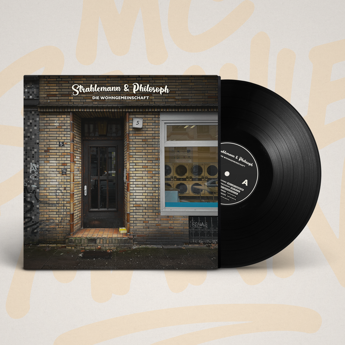 MC Strahlemann & Philosoph - Die Wohngemeinschaft [Testpressung 12" Vinyl]